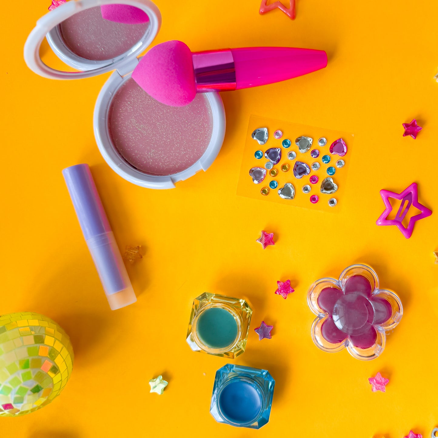 all-natural play makeup for kids: splashy face