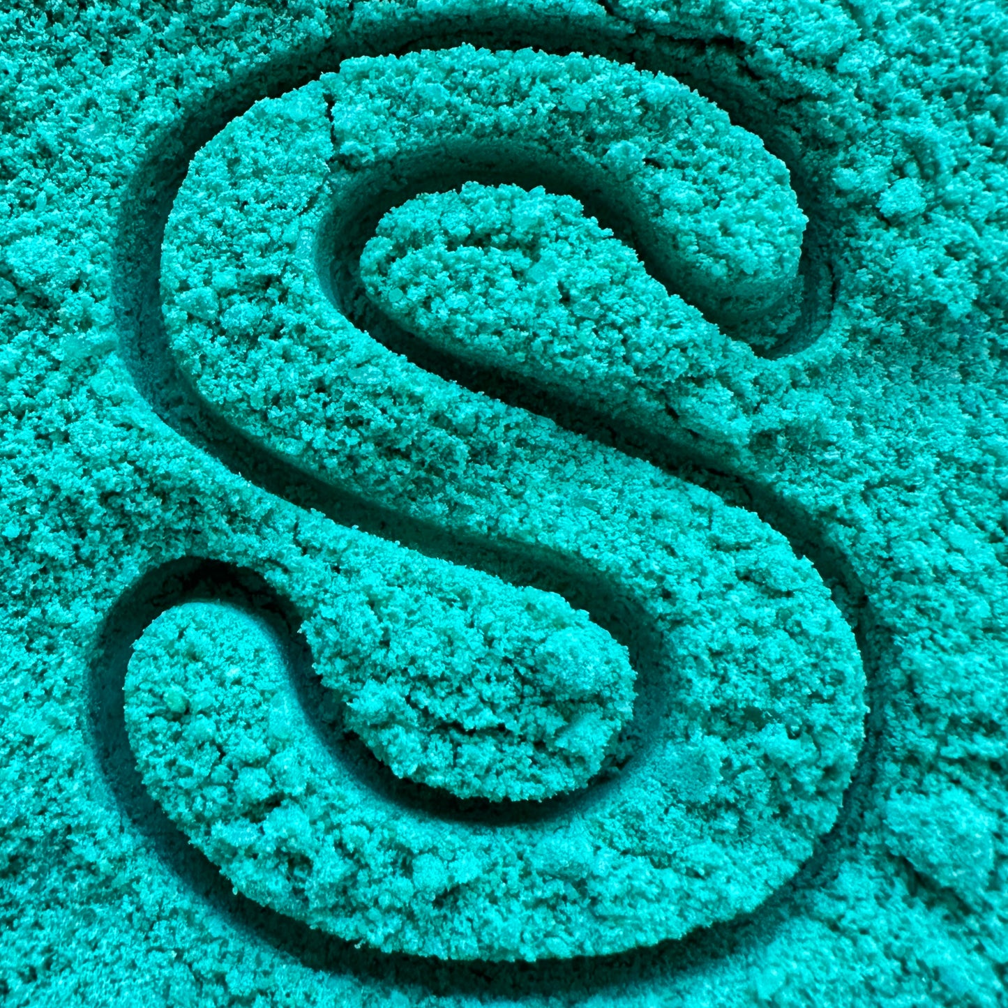 splashtastic-teal splashy sand, 2lbs - splashy sand