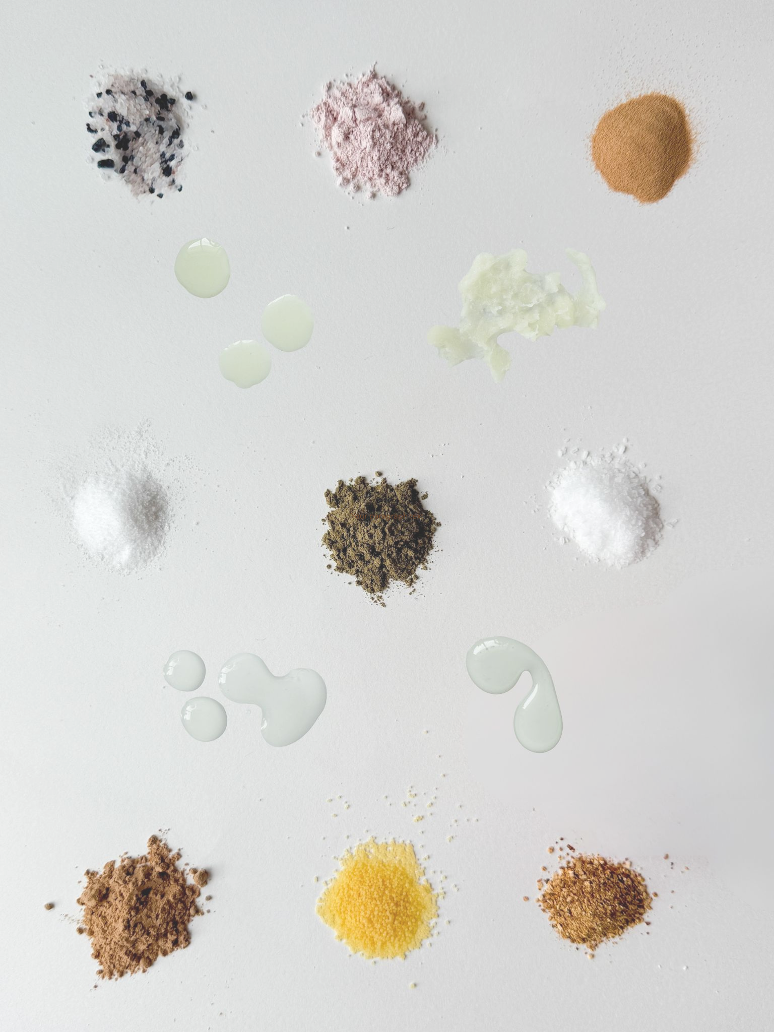 the scrub and ingredients